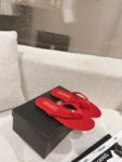 Velvet Flip Flops