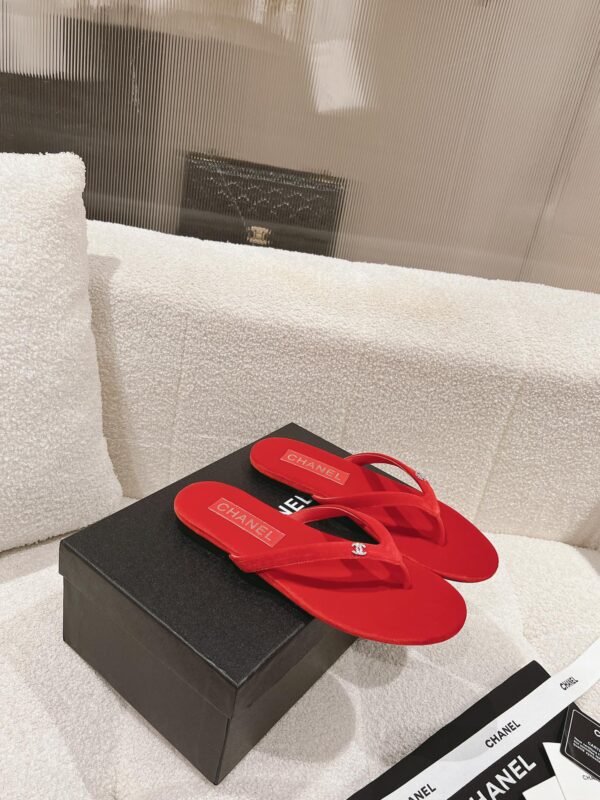 Velvet Flip Flops