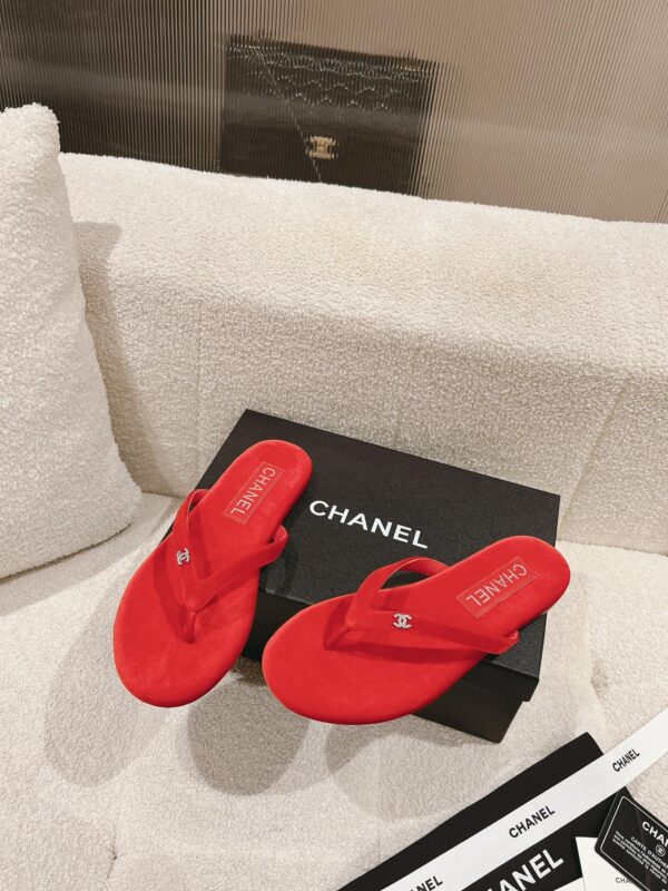 Velvet Flip Flops