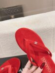 Velvet Flip Flops