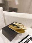 Velvet Flip Flops