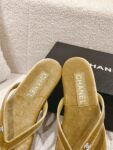 Velvet Flip Flops
