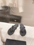 Velvet Flip Flops