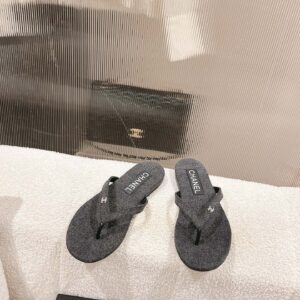 Velvet Flip Flops