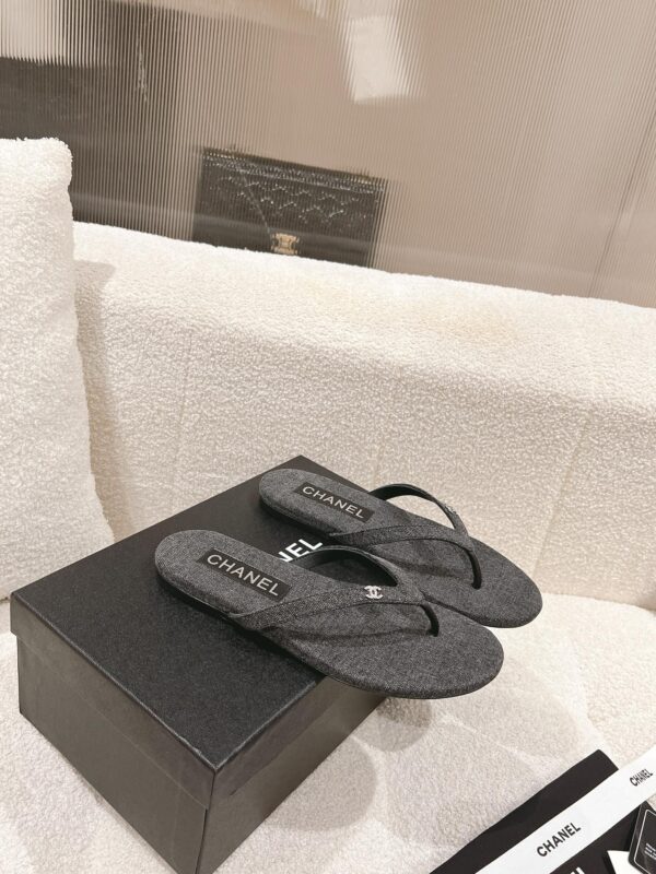 Velvet Flip Flops