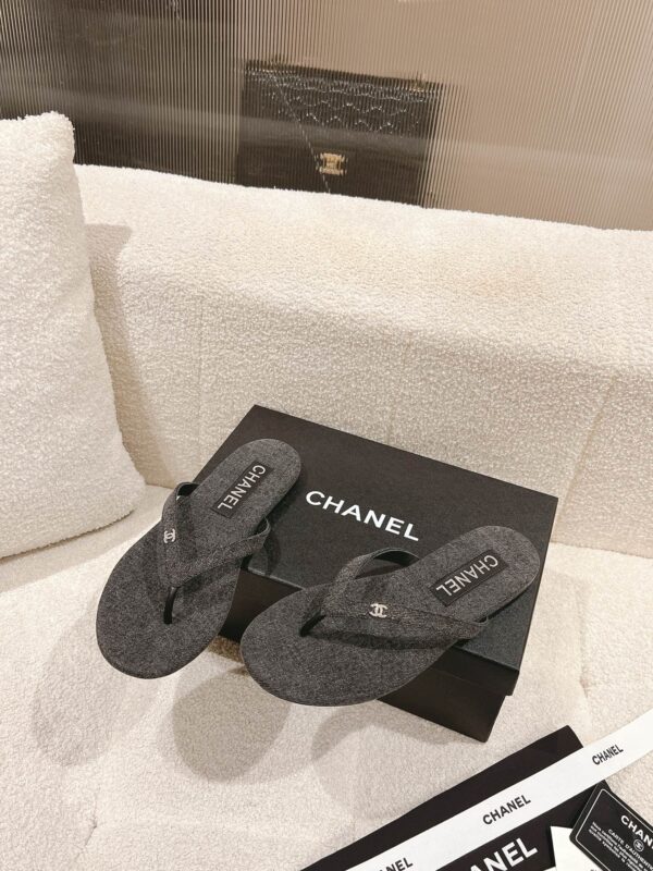 Velvet Flip Flops