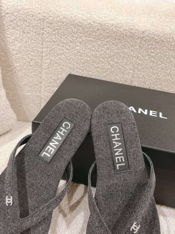 Velvet Flip Flops