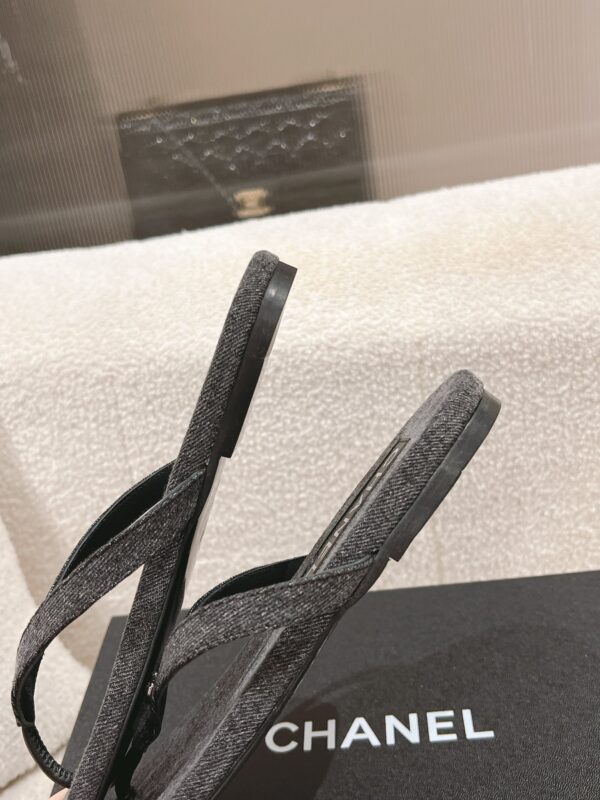 Velvet Flip Flops