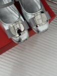 Ferragamo - New Vara Plate Ballet Flat
