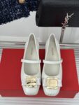 Ferragamo - New Vara Plate Ballet Flat