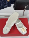 Ferragamo - New Vara Plate Ballet Flat