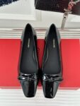 Ferragamo - Ballet Flat with Asymmetric Bow