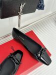 Ferragamo - Ballet Flat with Asymmetric Bow