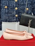 Ferragamo - Ballet Flat with Asymmetric Bow