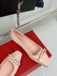 Ferragamo - Ballet Flat with Asymmetric Bow