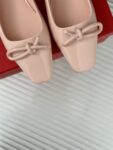 Ferragamo - Ballet Flat with Asymmetric Bow