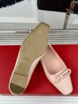 Ferragamo - Ballet Flat with Asymmetric Bow