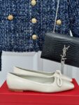 Ferragamo - Ballet Flat with Asymmetric Bow