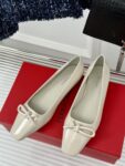 Ferragamo - Ballet Flat with Asymmetric Bow