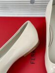 Ferragamo - Ballet Flat with Asymmetric Bow