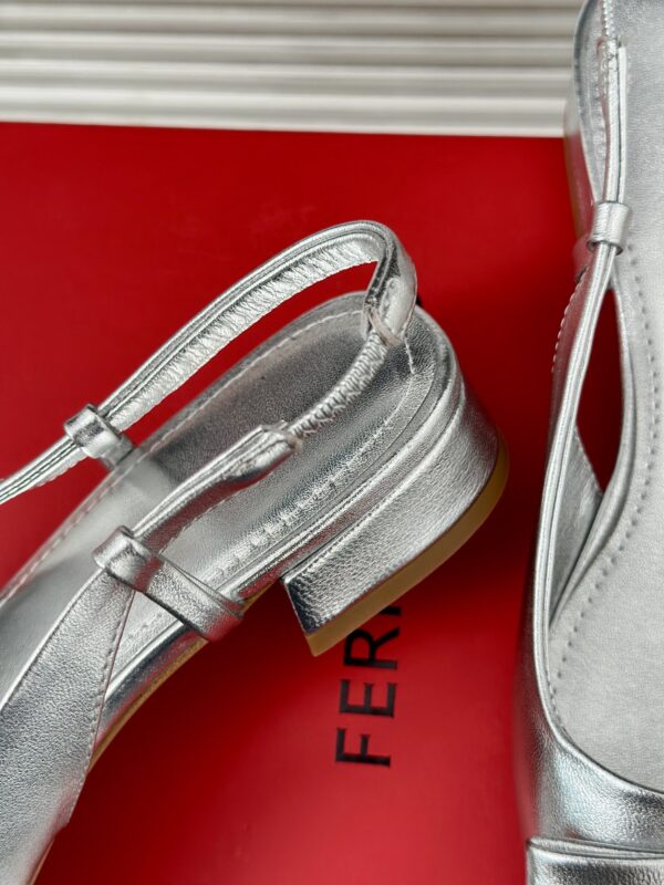 Ferragamo - Drop Bow Ornament Slingback