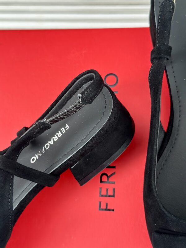 Ferragamo - Drop Bow Ornament Slingback