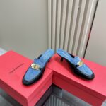 Ferragamo - New Vara Buckle Mule
