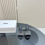 Dolce&Gabbana - SATIN MULES WITH EMBROIDERY
