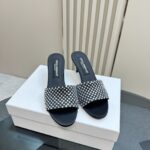 Dolce&Gabbana - SATIN MULES WITH EMBROIDERY