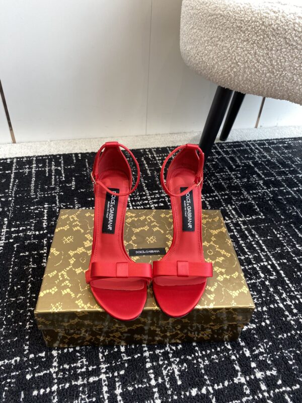 Dolce&Gabbana - SATIN SANDALS