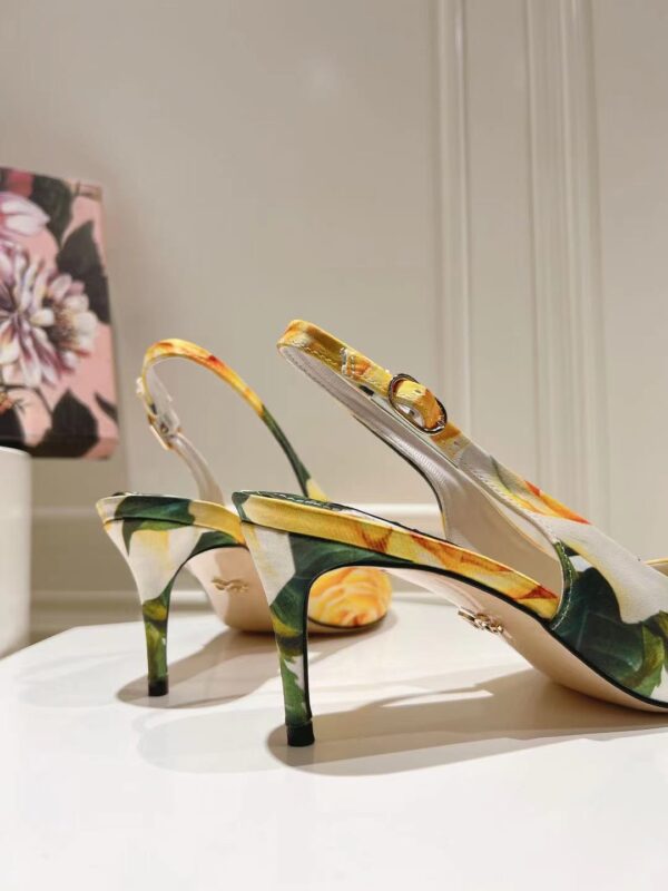Dolce&Gabbana - GABARDINE SLINGBACKS