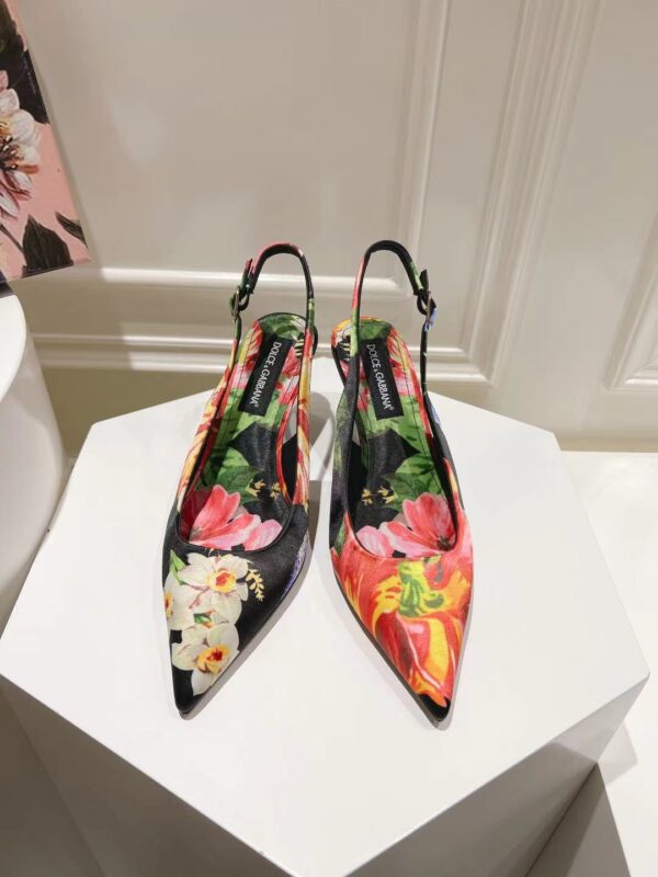 Dolce&Gabbana - BROCADE SLINGBACKS