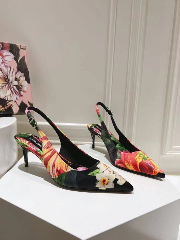 Dolce&Gabbana - BROCADE SLINGBACKS
