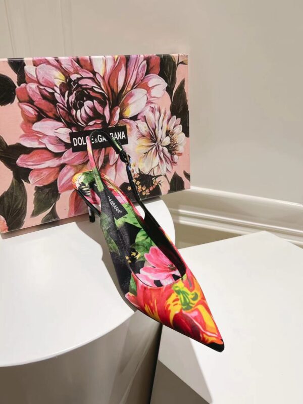 Dolce&Gabbana - BROCADE SLINGBACKS