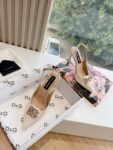 Dolce&Gabbana - RAFFIA SLINGBACKS