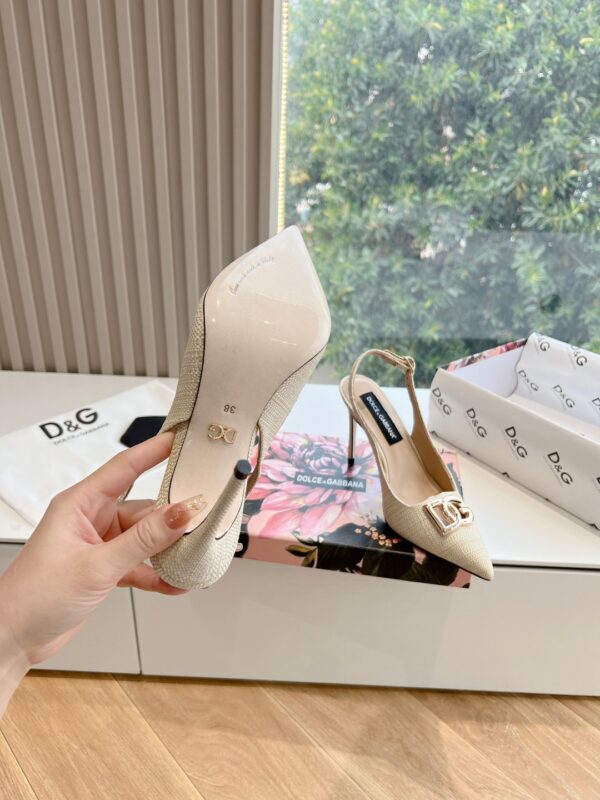 Dolce&Gabbana - RAFFIA SLINGBACKS