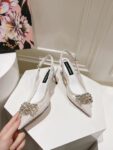 Dolce&Gabbana - RAINBOW LACE SLINGBACKS IN LUREX LACE