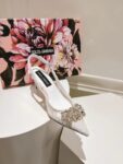 Dolce&Gabbana - RAINBOW LACE SLINGBACKS IN LUREX LACE