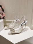 Dolce&Gabbana - RAINBOW LACE SLINGBACKS IN LUREX LACE