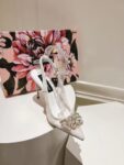 Dolce&Gabbana - RAINBOW LACE SLINGBACKS IN LUREX LACE