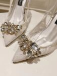 Dolce&Gabbana - RAINBOW LACE SLINGBACKS IN LUREX LACE