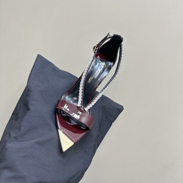 Giuseppe Zanotti - Rhinestone High-Heeled Sandals