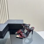 Giuseppe Zanotti – Rhinestone High-Heeled Sandals