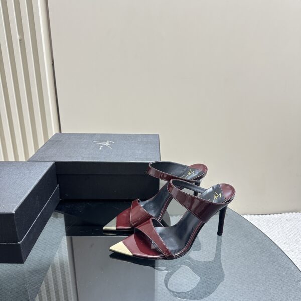 Giuseppe Zanotti – Rhinestone High-Heeled Sandals