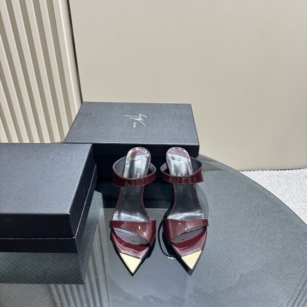 Giuseppe Zanotti – Rhinestone High-Heeled Sandals