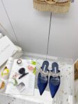 Manolo Blahnik - Lutara Mules Flat