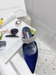 Manolo Blahnik - Lutara Mules Flat