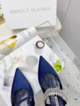 Manolo Blahnik - Lutara Mules Flat