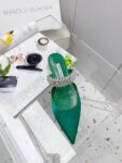 Manolo Blahnik - Lutara Mules Flat