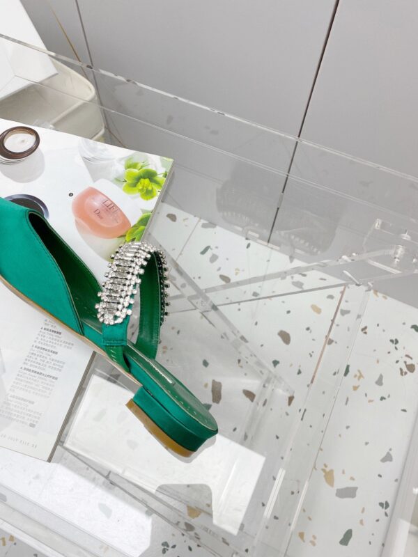 Manolo Blahnik - Lutara Mules Flat